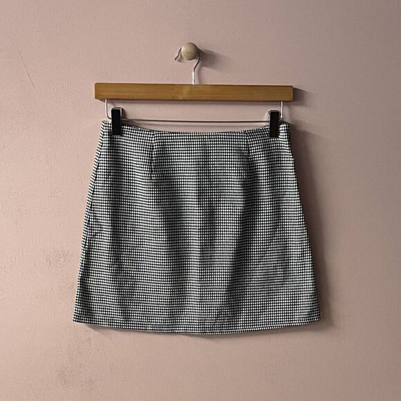 Forever 21 Houndstooth Mini Skirt Size S NWT - Picture 1 of 12
